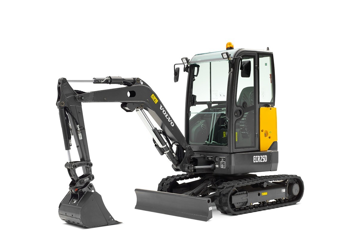 compact excavator Volvo CE ECR25D