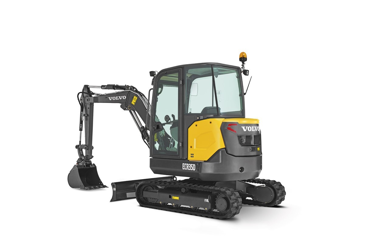 compact excavator Volvo CE ECR35D