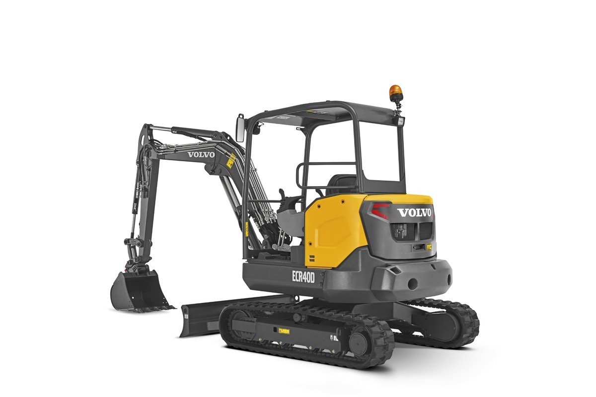 compact excavator  Volvo CE ECR40D