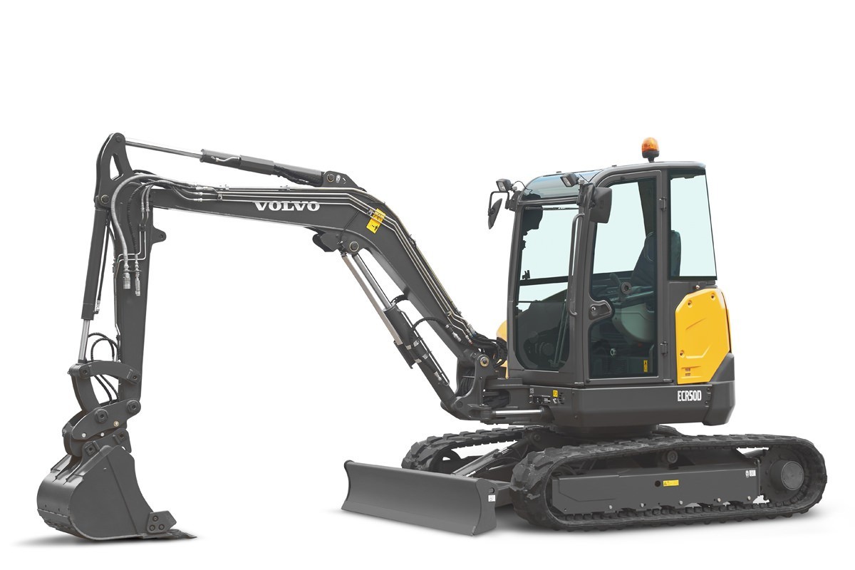 compact excavator Volvo CE ECR50D