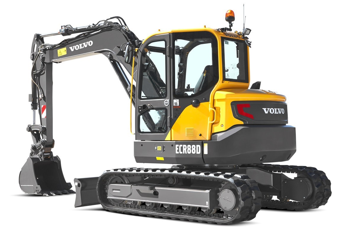 compact excavator Volvo CE ECR88D